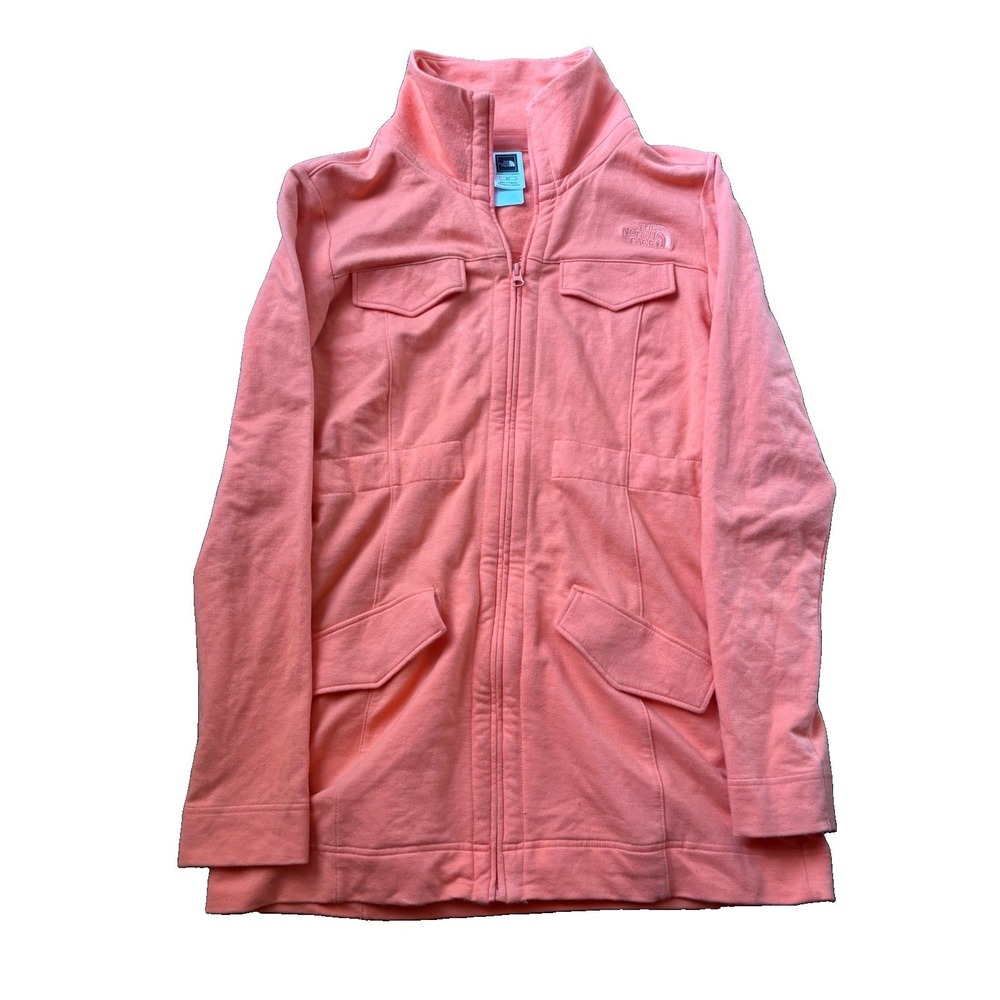 The North Face Urban Utility Jacket Pink Womens Size S Military Chore Full Zip